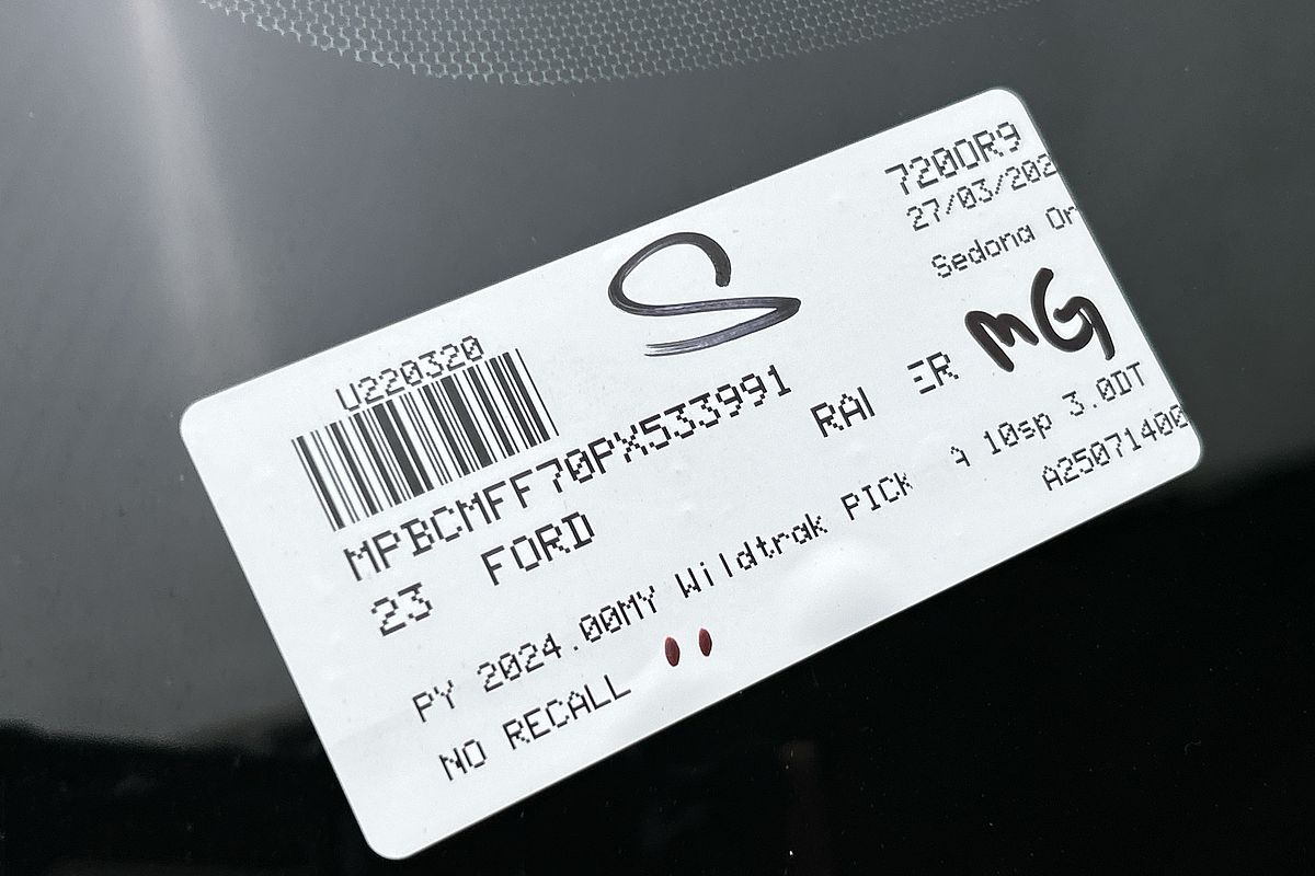 2023 Ford Ranger Wildtrak 4X4 3.0L