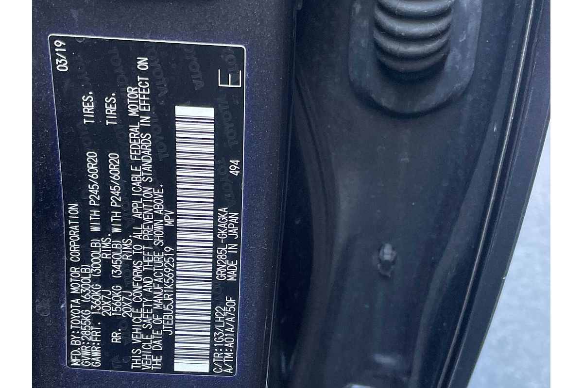 2019 Toyota 4Runner Limited Nightshade