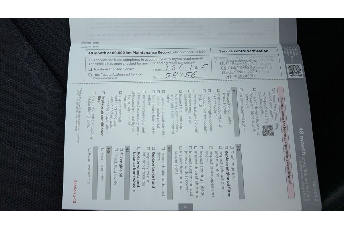 2021 Toyota Corolla Ascent Sport Hybrid ZWE211R