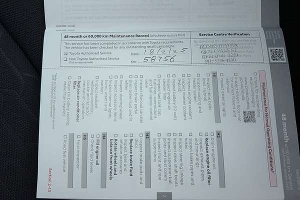 2021 Toyota Corolla Ascent Sport Hybrid ZWE211R