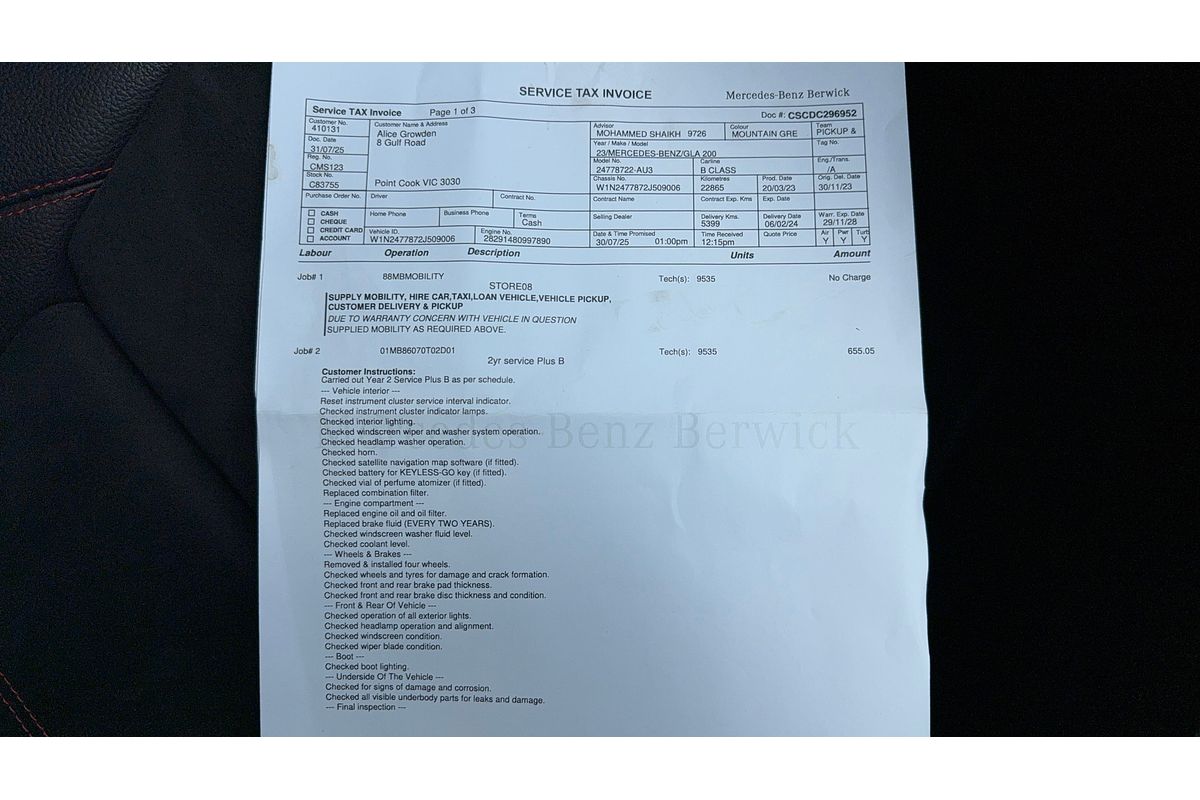 2023 Mercedes-Benz GLA-Class GLA200 H247