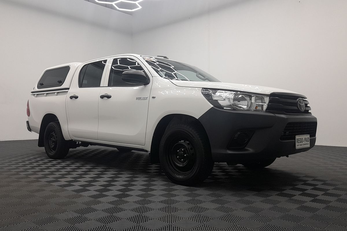 2020 Toyota Hilux Workmate TGN121R Rear Wheel Drive