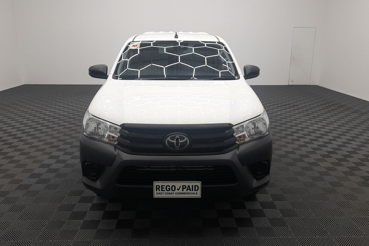 2020 Toyota Hilux Workmate TGN121R Rear Wheel Drive