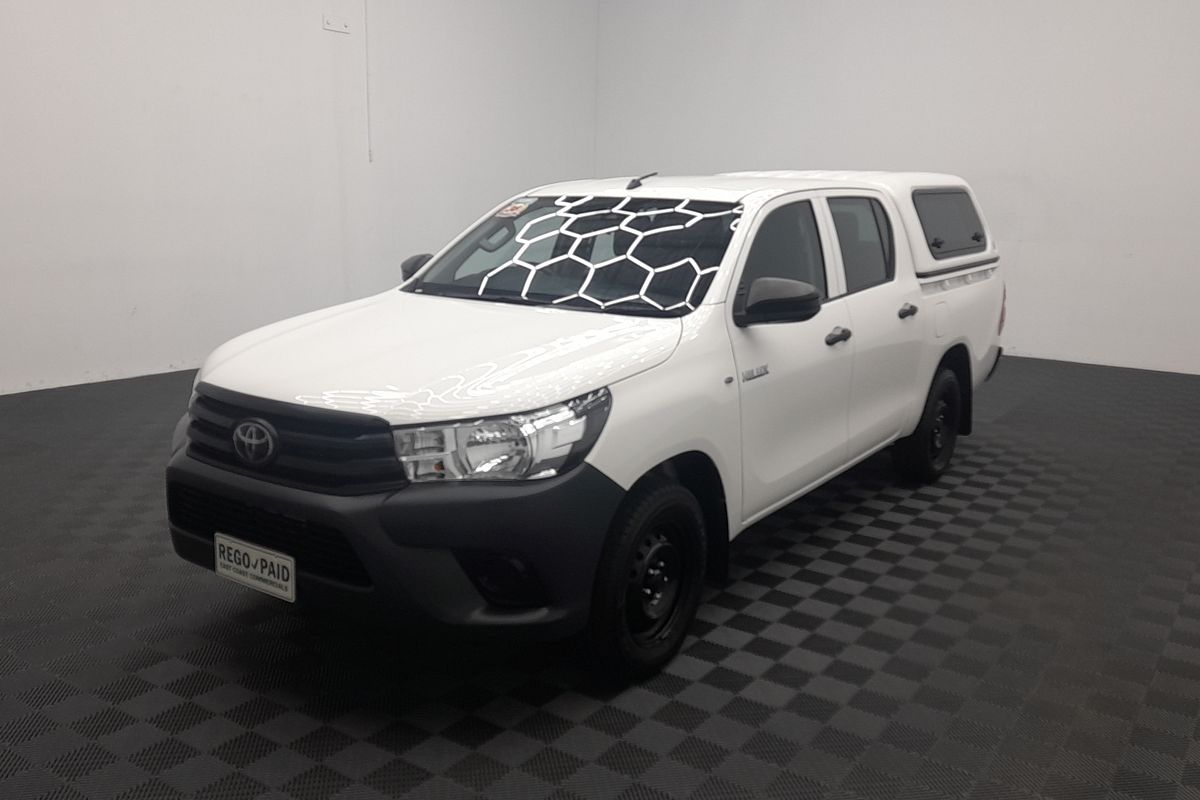 2020 Toyota Hilux Workmate TGN121R Rear Wheel Drive