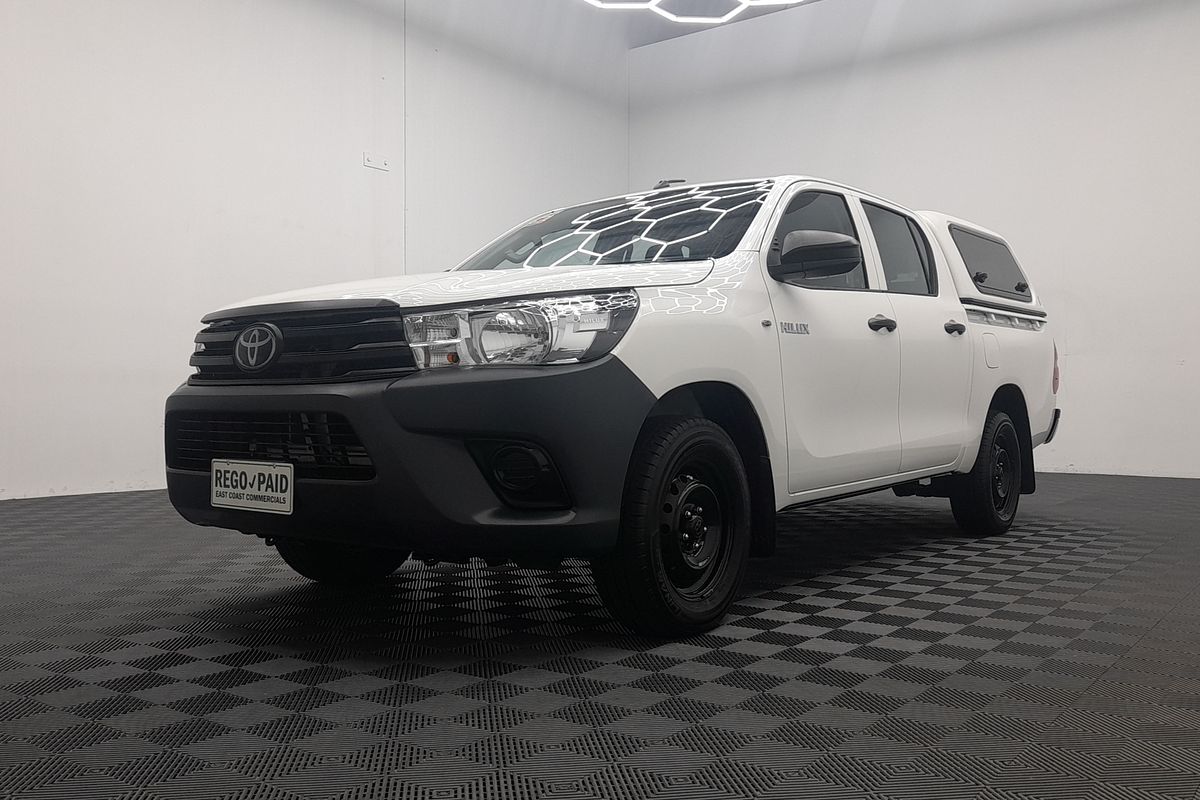 2020 Toyota Hilux Workmate TGN121R Rear Wheel Drive