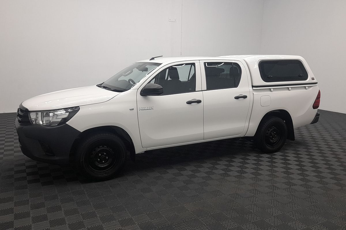 2020 Toyota Hilux Workmate TGN121R Rear Wheel Drive