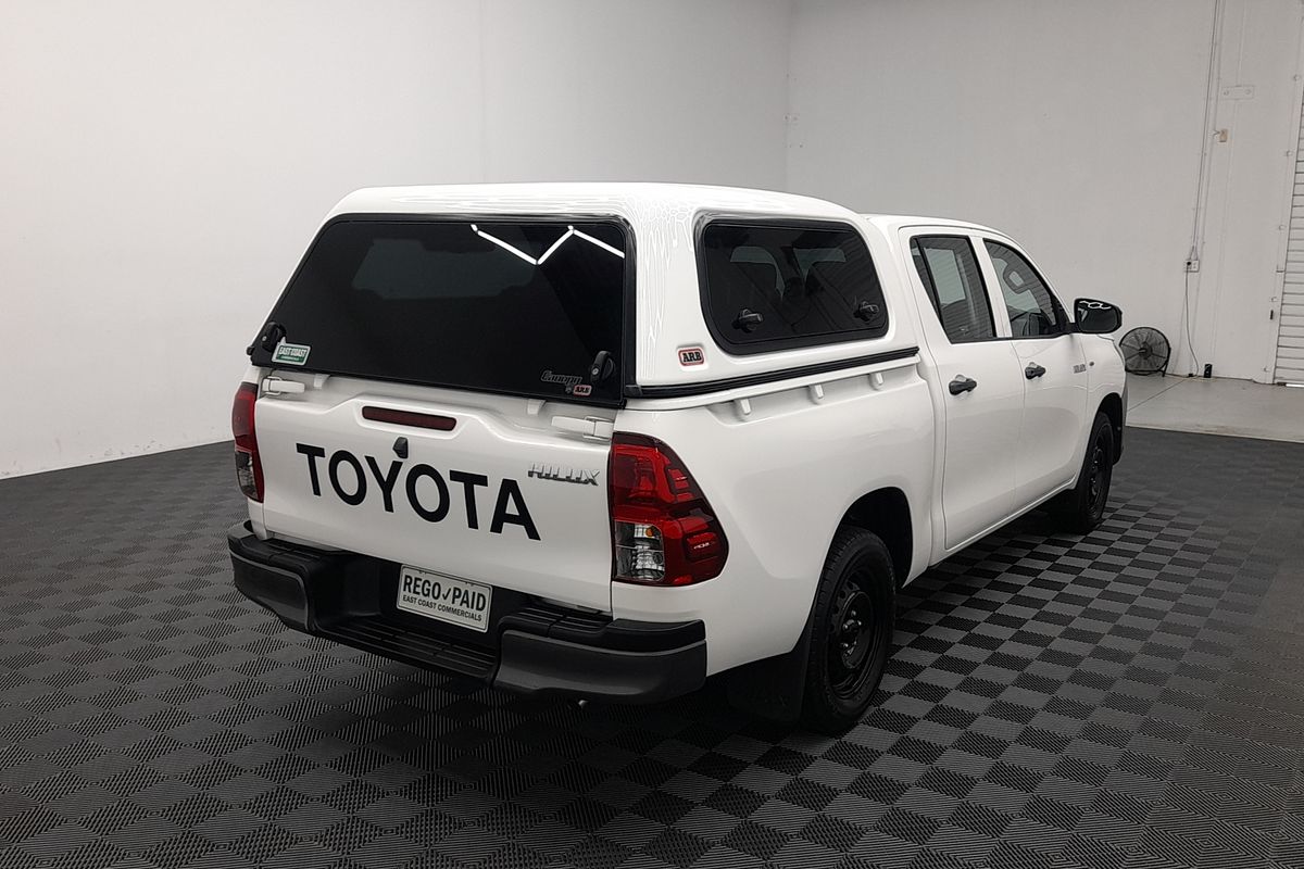 2020 Toyota Hilux Workmate TGN121R Rear Wheel Drive
