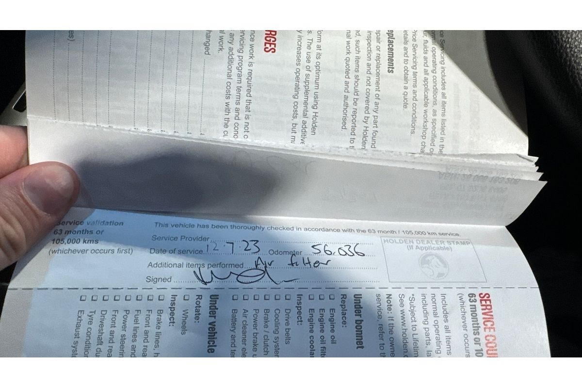 2016 Holden Cruze Equipe JH Series II