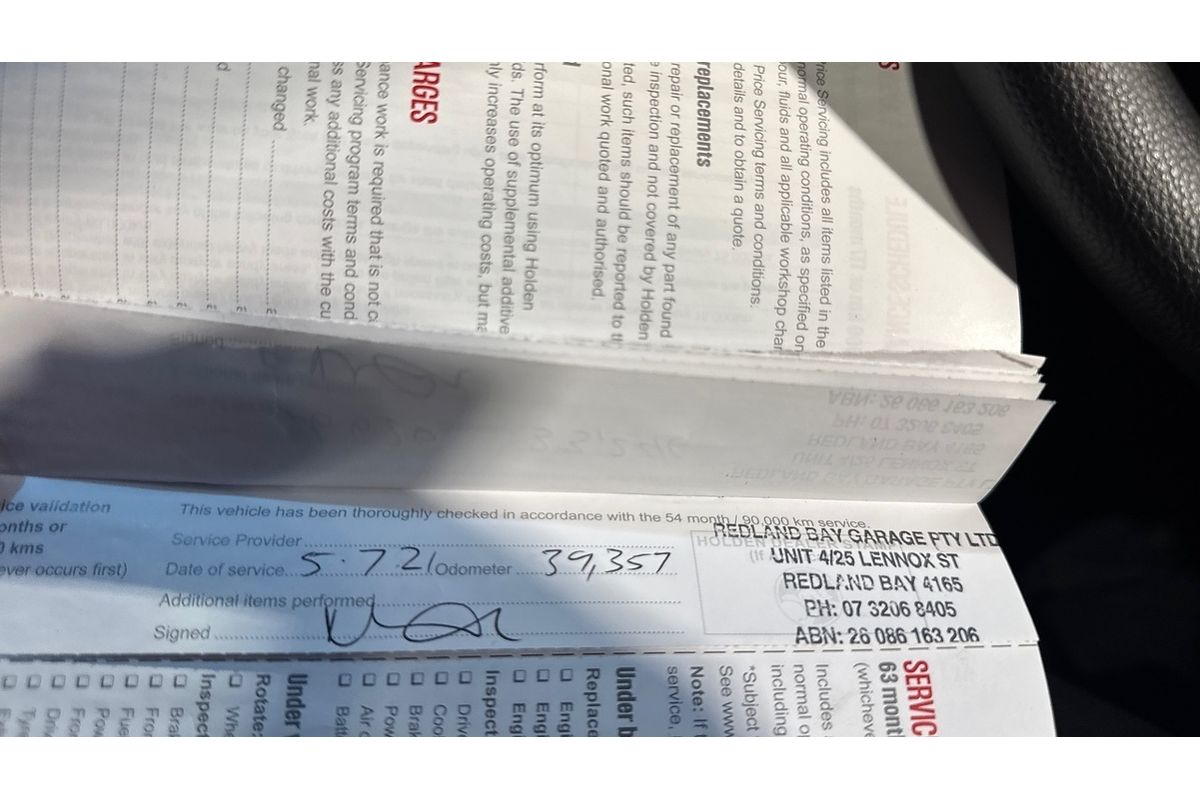 2016 Holden Cruze Equipe JH Series II