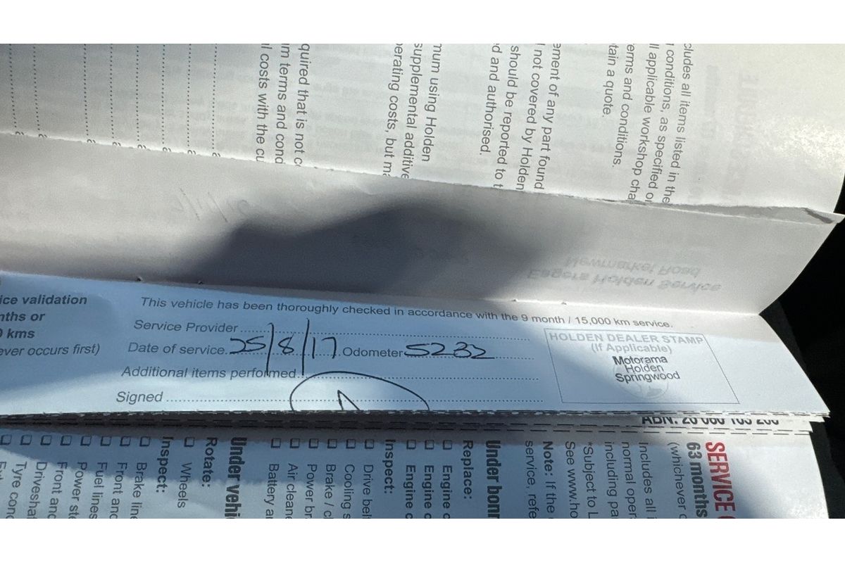 2016 Holden Cruze Equipe JH Series II