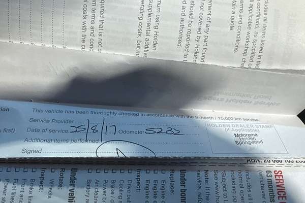 2016 Holden Cruze Equipe JH Series II