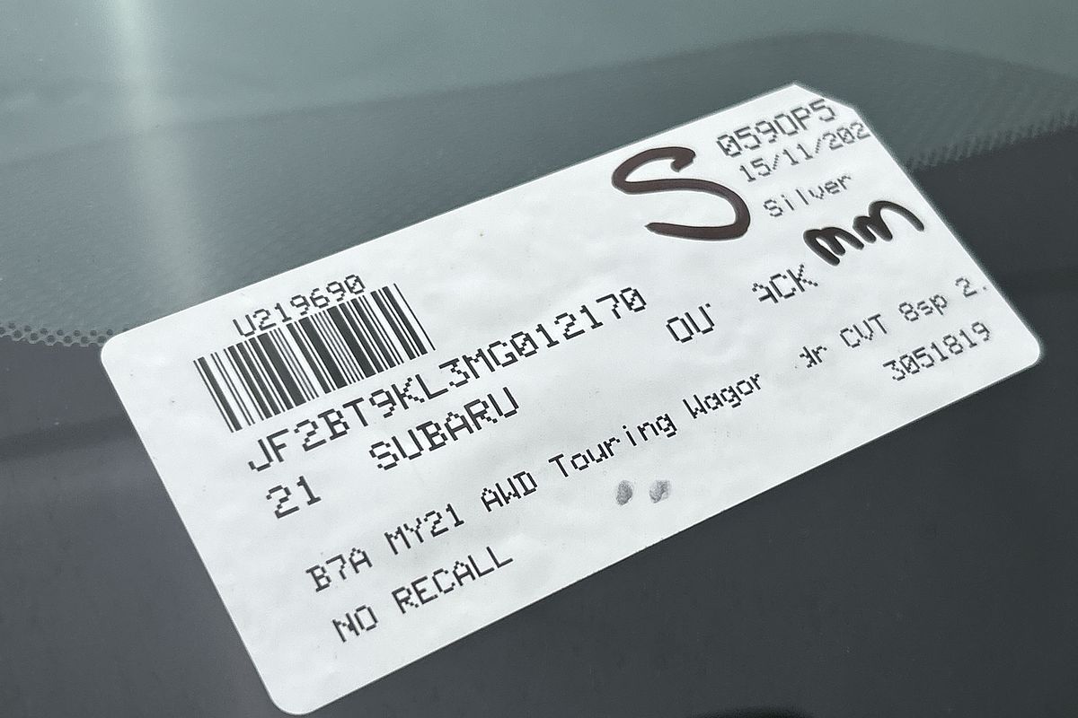 2021 Subaru Outback AWD Touring 6GEN