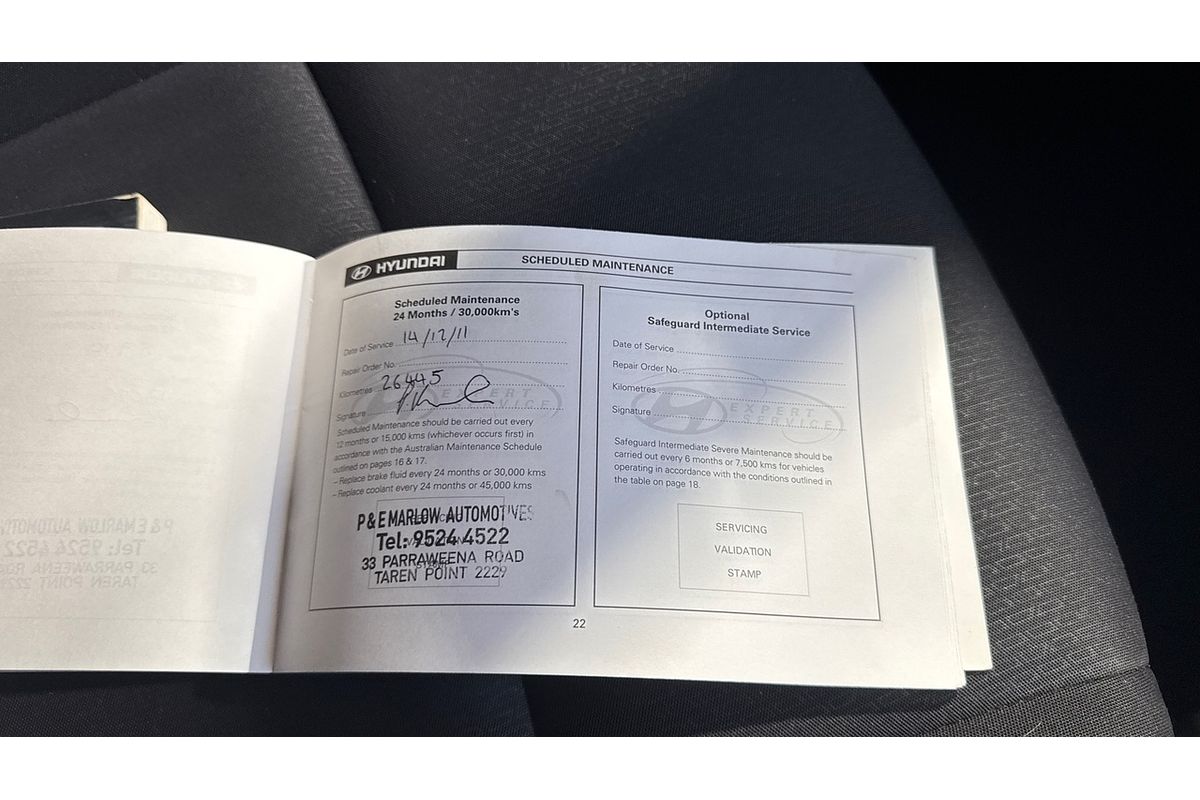 2009 Hyundai i30 SX FD MY09