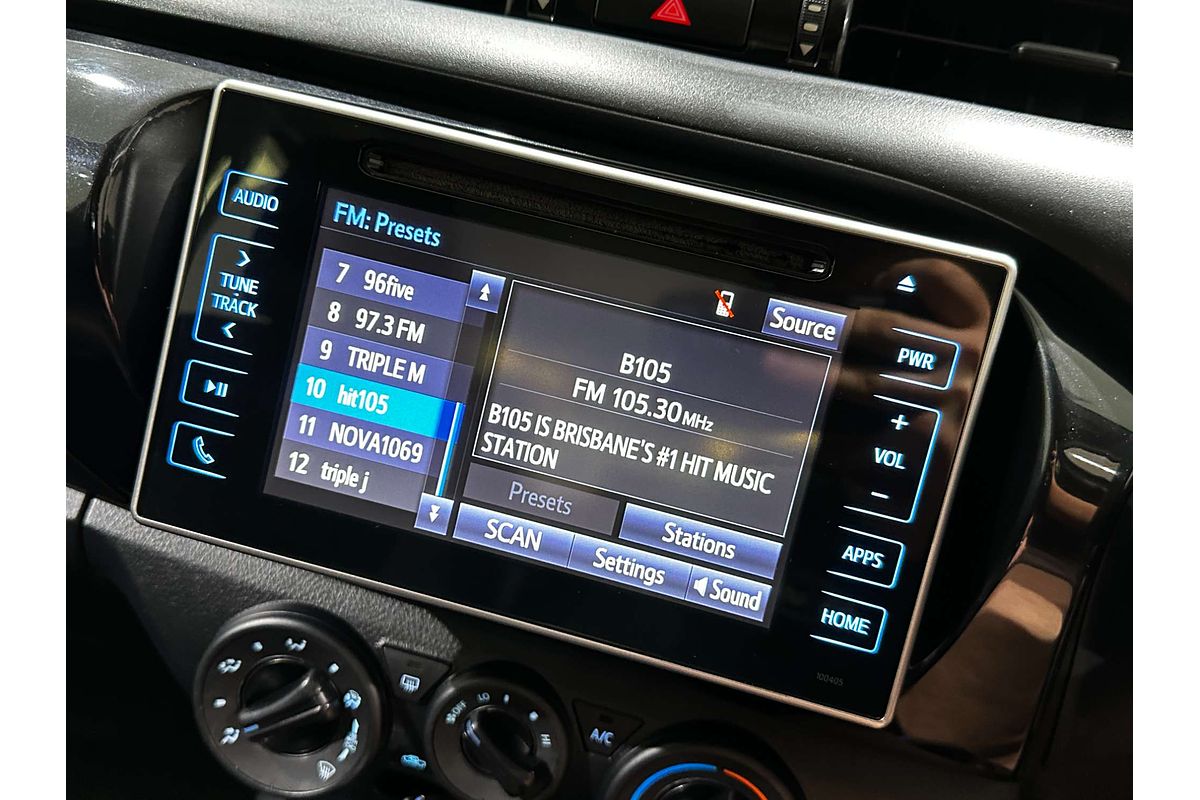 2018 Toyota Hilux SR GUN126R 4X4