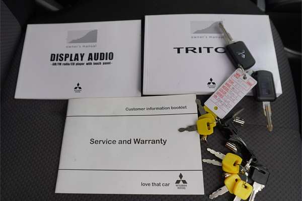 2017 Mitsubishi Triton GLX MQ Rear Wheel Drive