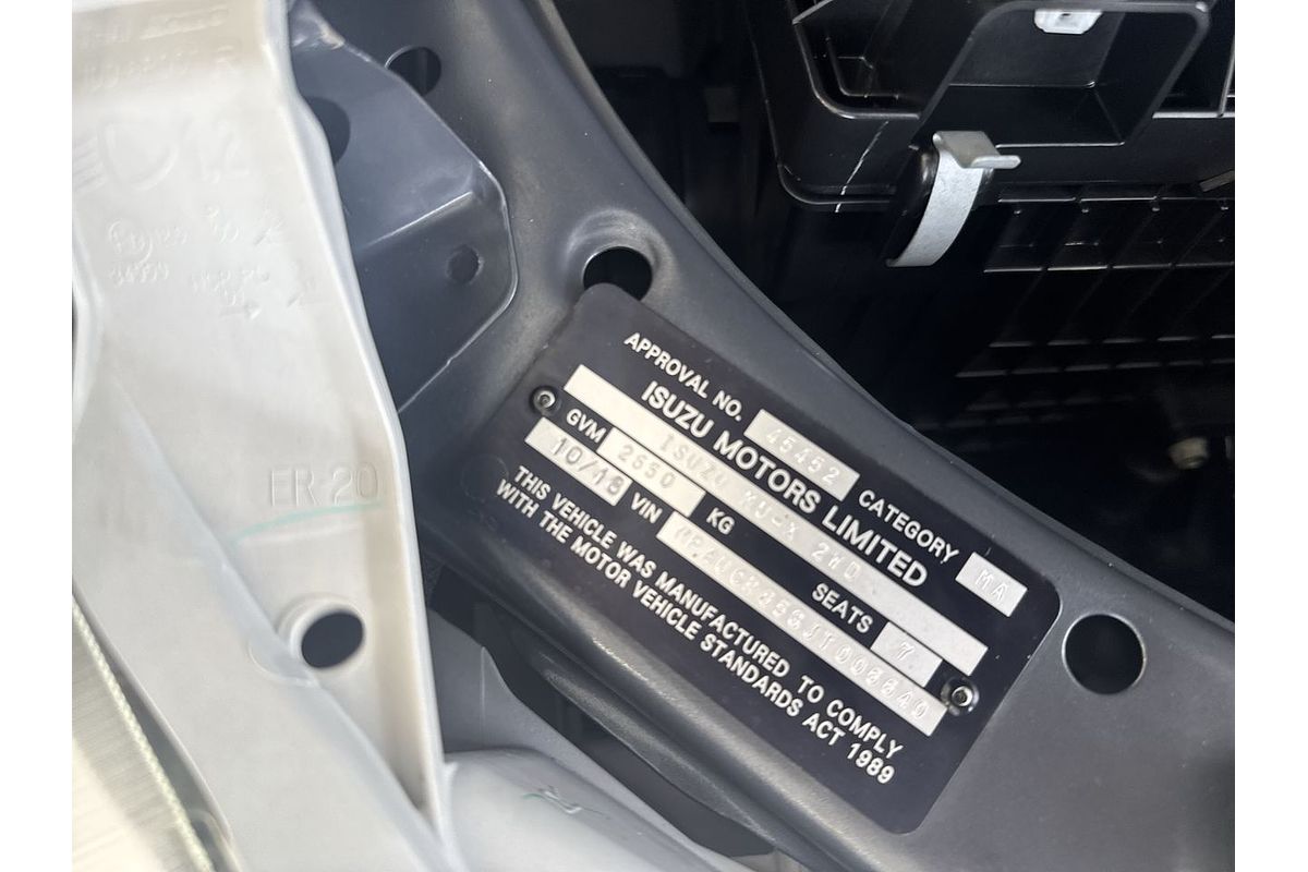 2018 Isuzu MU-X LS-T