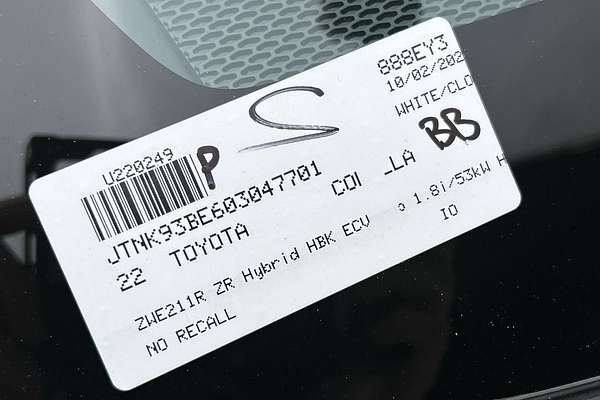 2022 Toyota Corolla ZR Hybrid ZWE211R thumb-23