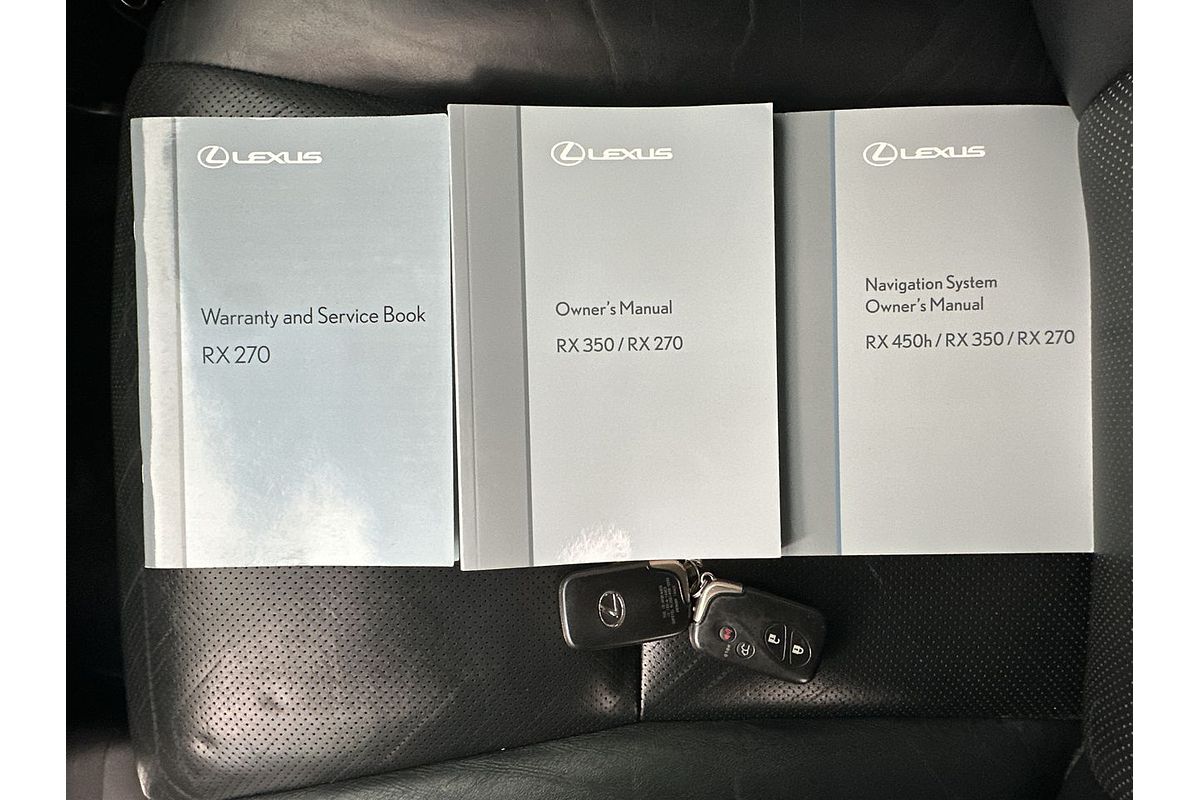 2015 Lexus RX RX270 AGL10R