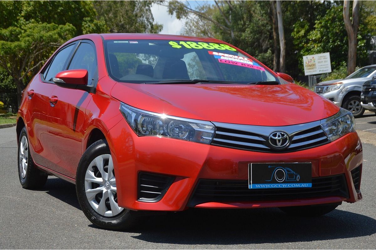 2014 Toyota Corolla Ascent ZRE172R