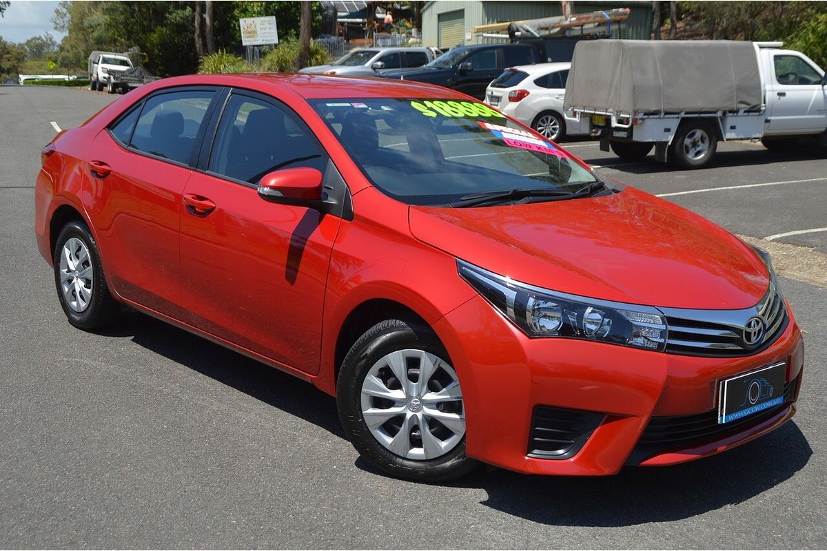 2014 Toyota Corolla Ascent ZRE172R