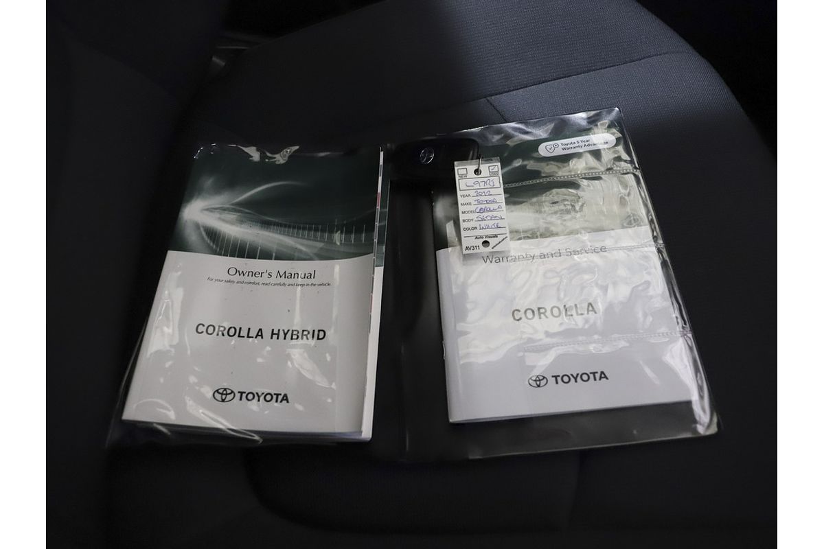 2022 Toyota Corolla Ascent Sport Hybrid ZWE211R