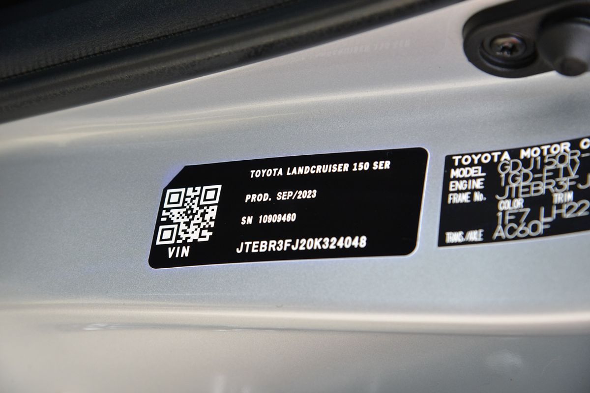 2023 Toyota Landcruiser Prado Kakadu GDJ150R