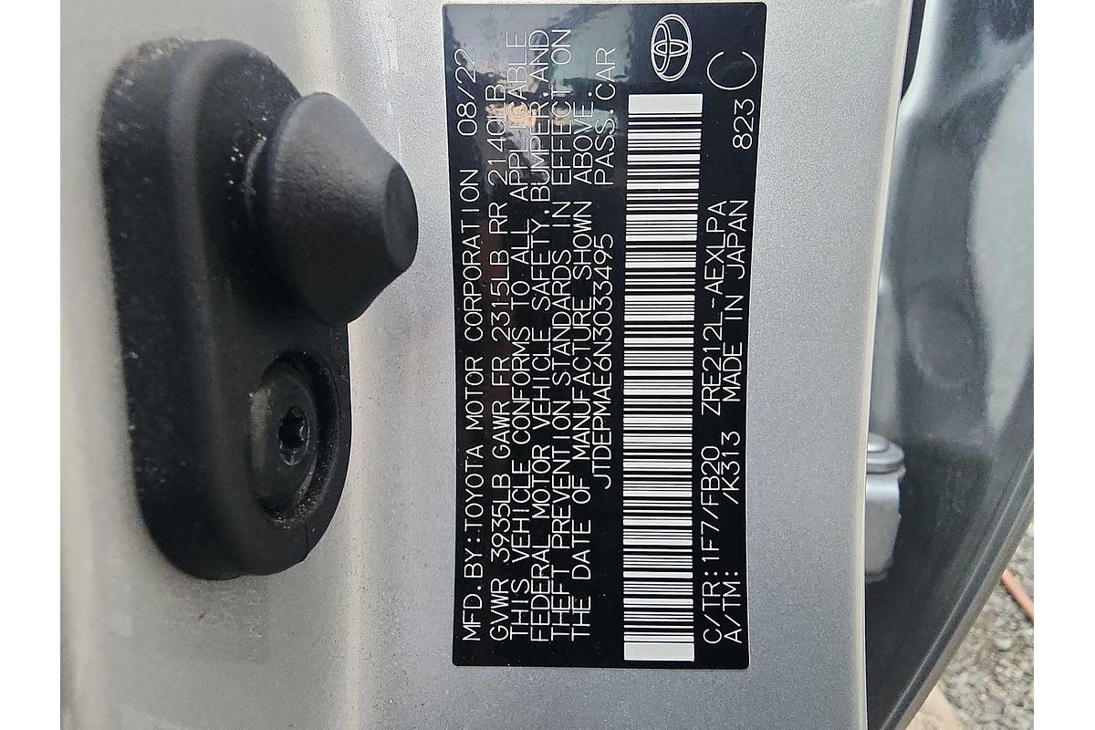 2022 Toyota Corolla LE