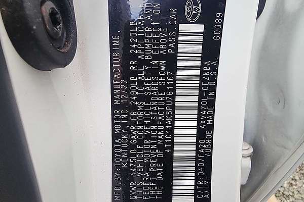 2023 Toyota Camry LE