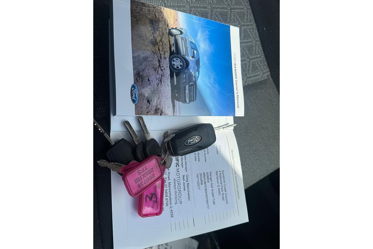 2017 Ford Ranger XL Hi-Rider PX MkII Rear Wheel Drive 2.2L