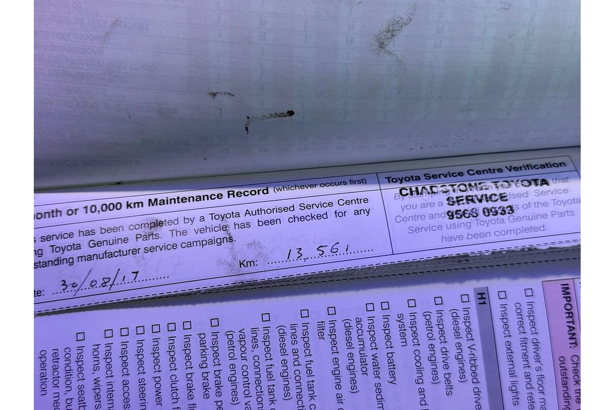 2016 Toyota Hilux Workmate GUN125R 4X4