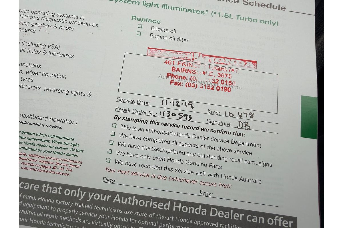 2018 Honda Civic RS 10th Gen