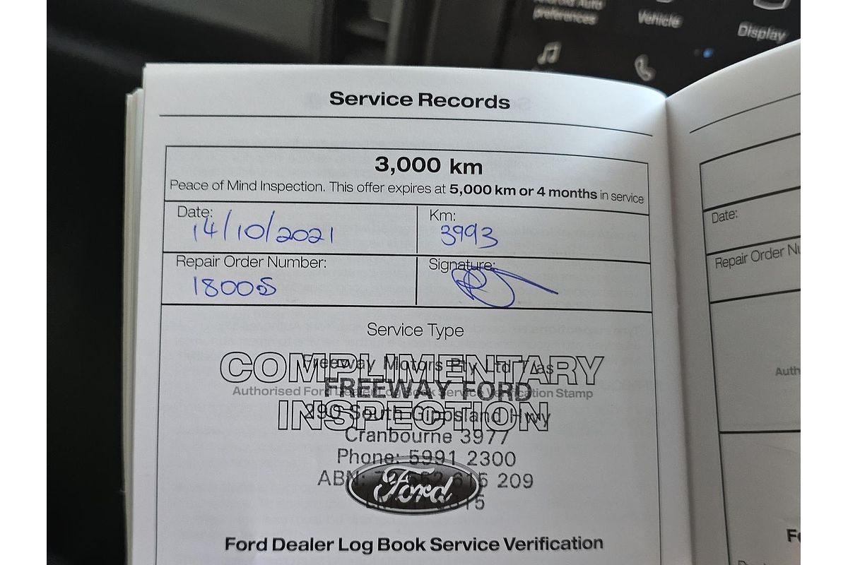 2021 Ford Ranger XLS PX MkIII 4X4 3.2L