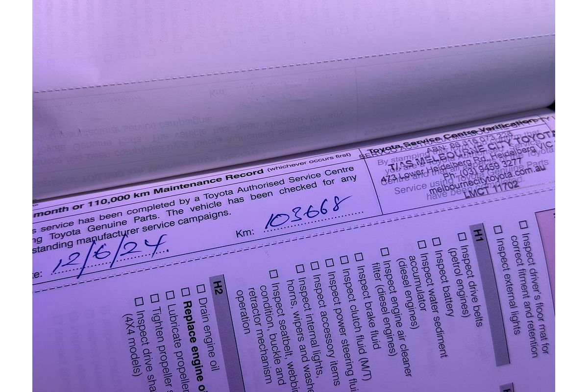 2016 Toyota Hilux Workmate GUN125R 4X4