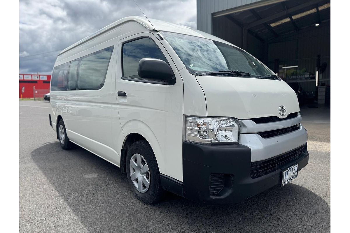 2018 Toyota Hiace Commuter KDH223R ELWB High Roof