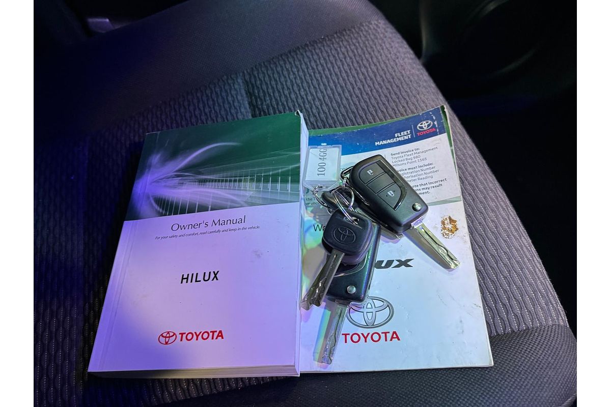 2018 Toyota Hilux Workmate TGN121R Rear Wheel Drive