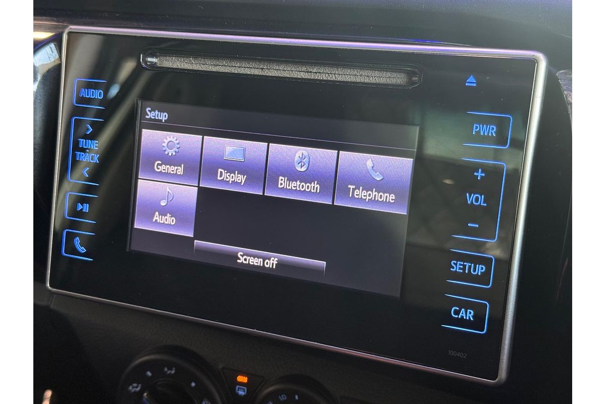 2016 Toyota Hilux Workmate GUN122R Rear Wheel Drive