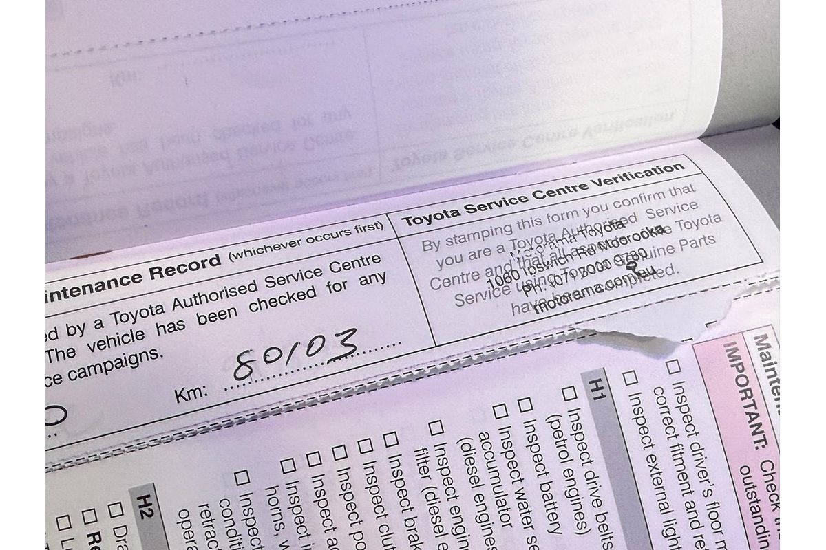 2016 Toyota Hilux Workmate GUN122R Rear Wheel Drive