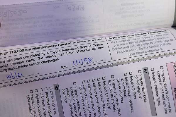 2016 Toyota Hilux Workmate GUN122R Rear Wheel Drive