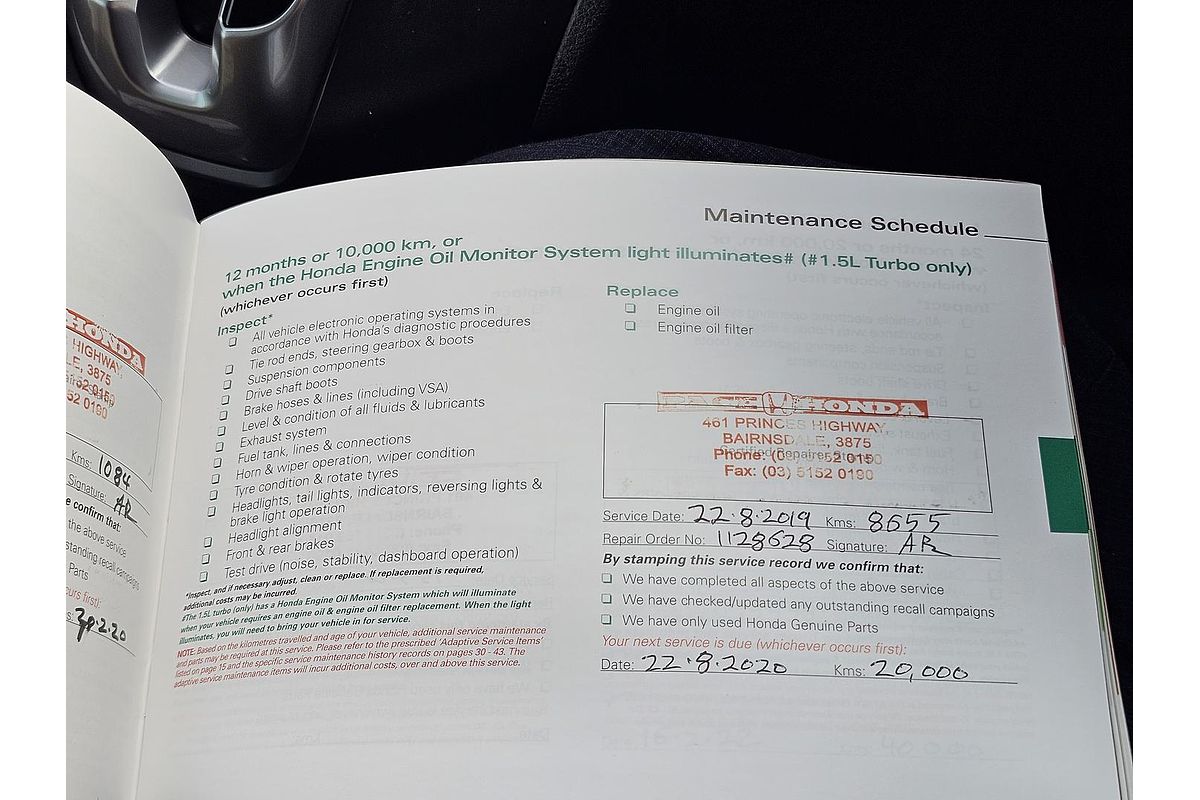 2018 Honda CR-V VTi-S RW