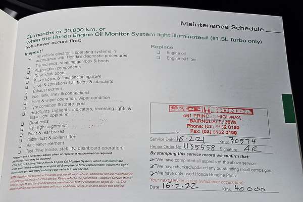 2018 Honda CR-V VTi-S RW