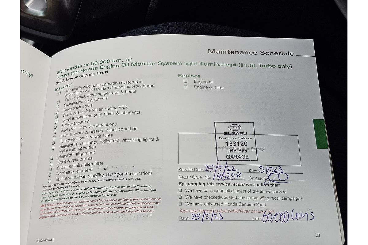 2018 Honda CR-V VTi-S RW