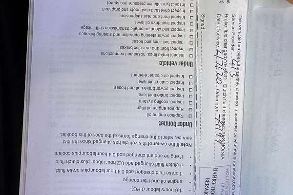 2015 Holden Commodore SS V Redline VF