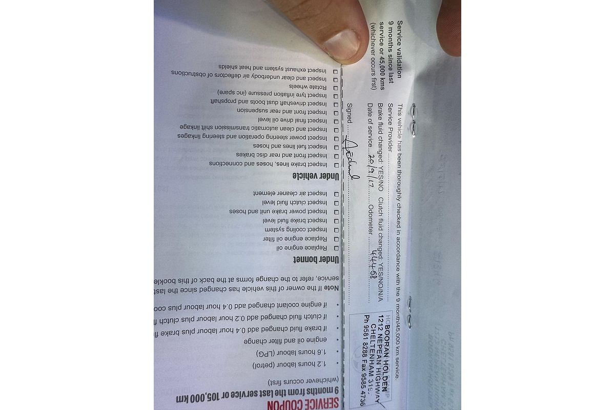 2015 Holden Commodore SS V Redline VF