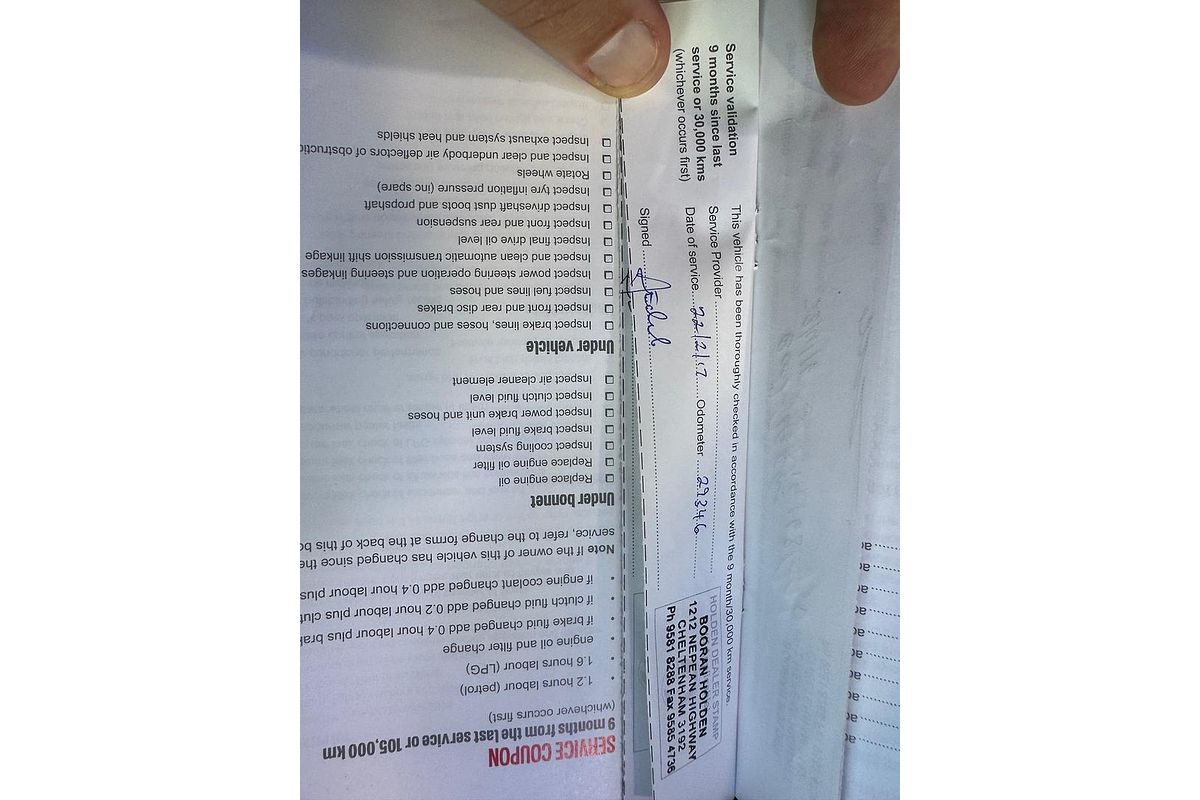 2015 Holden Commodore SS V Redline VF