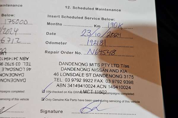 2018 Kia Sorento SLi UM