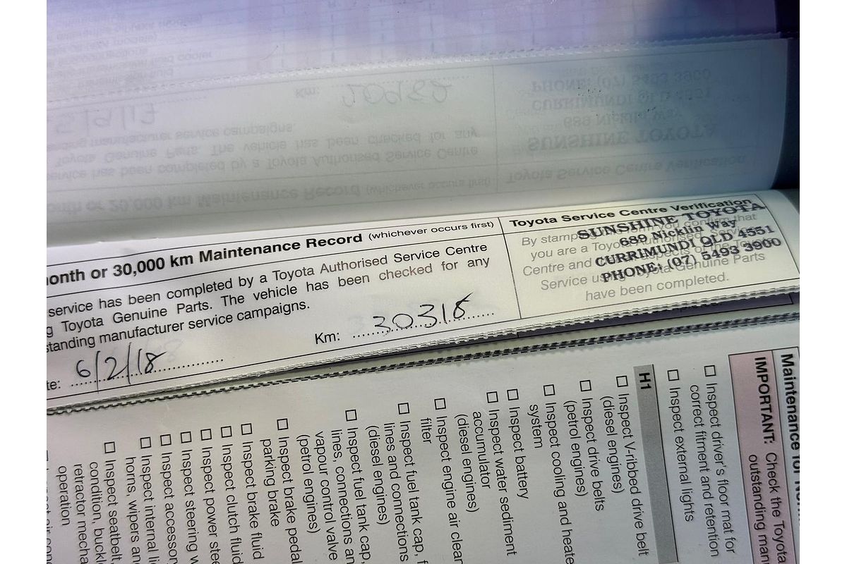 2016 Toyota Hilux Workmate GUN125R 4X4