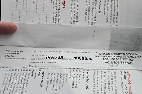 2016 Holden Astra RS BK