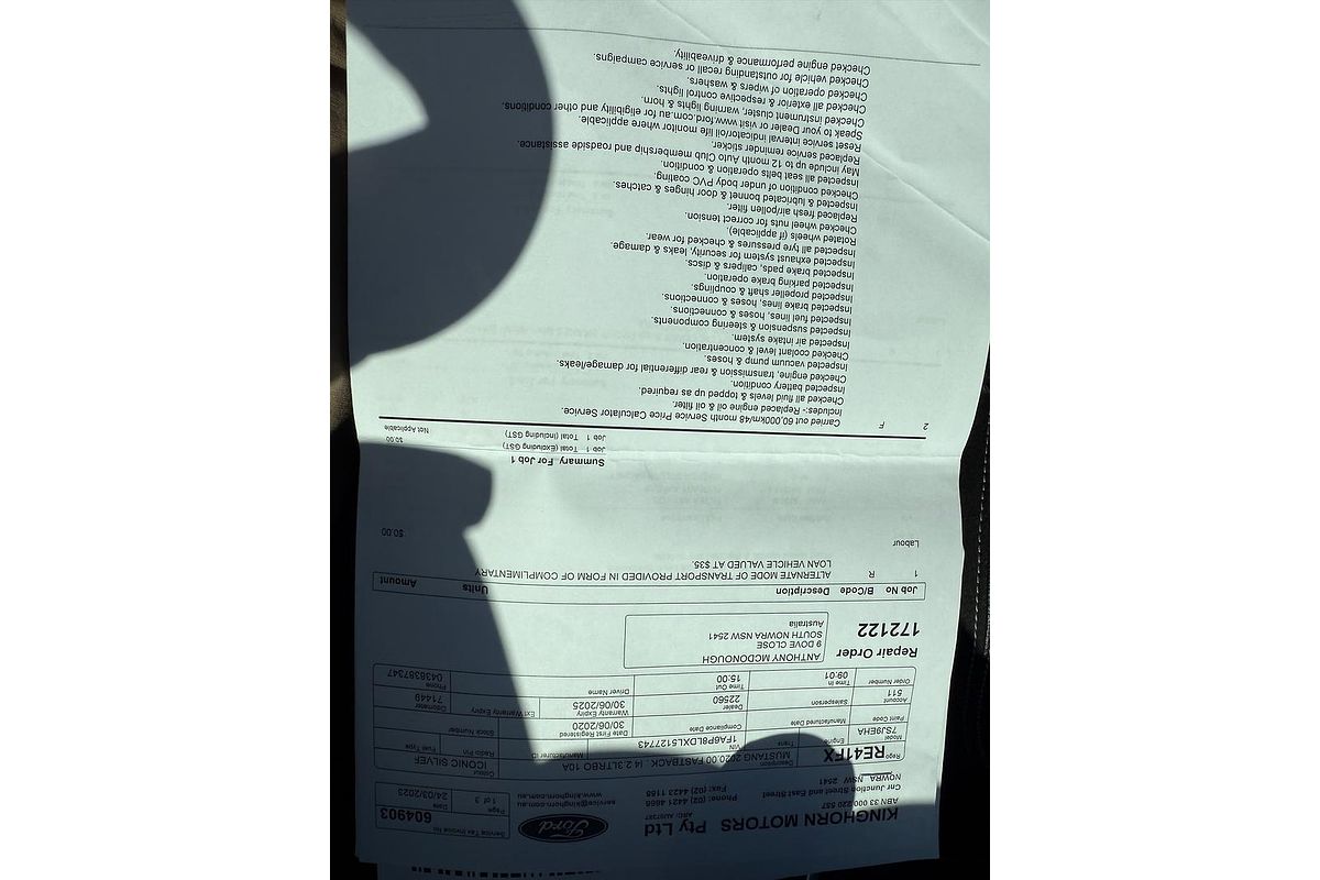 2020 Ford Mustang High Performance FN