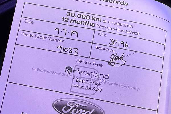 2018 Ford Ranger XL Hi-Rider PX MkII Rear Wheel Drive 2.2L