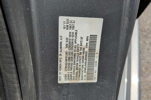 2018 Honda Odyssey Elite